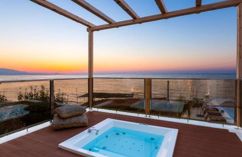 Skaleta Villa | La Casa di Mare, Luxury Beach Front Villa with Private Pool, Whirlpools & Sauna, By ThinkVilla