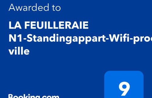 Fontenay-le-Comte Apartment | LA FEUILLERAIE N1-Standingappart-Wifi-proche ville