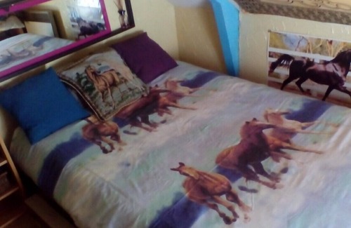 Plemet House | LA HALTE EQUINE, a private room.