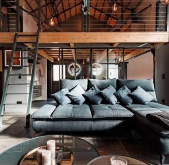 Pont-a-Mousson Apartment | La Limonaderie, Loft avec Jacuzzi