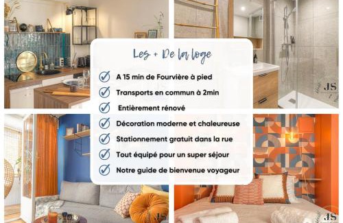 5th Arrondissement Apartment | La Loge du Gardien - T2 Proche Fourvière