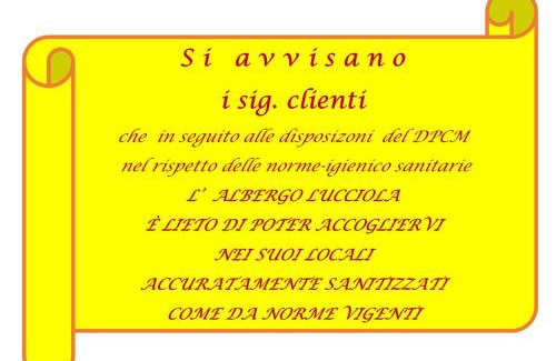 Tagliacozzo Hotel | La Lucciola Albergo Ristorante