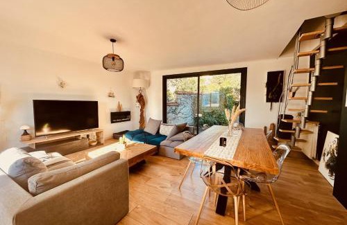 Cadereau House | La Maison de la fontaine - Jardin et jacuzzi