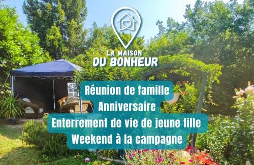 Anneyron House | La Maison du Bonheur maison de campagne 20 personnes avec jacuzzi