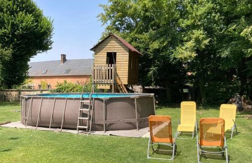 Boeurs-en-Othe House | La Parenthèse du Champion Gite 4 étoiles, 5 chambres, piscine, spa, sauna