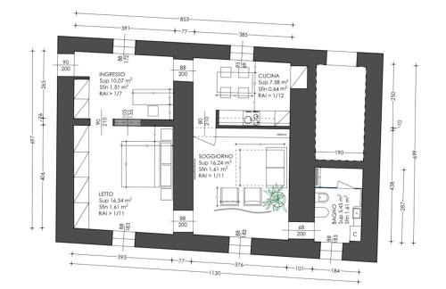 Old Town Apartment | La Portesina Mantova