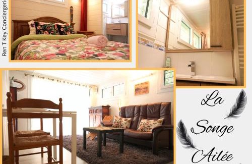 Saint-Martin-d'Uriage Apartment | La Songe Ailée - Uriage - Grenoble - Chamrousse - T2 avec terrasse - Jusqu'à 2 personnes - Cure Thermale - Déplacements professionnels