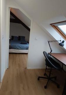 Villeneuve Apartment | La Suite Mìmì 光 Duplex - 2chambres2Sallesd'eau - Second Lodge Rennes