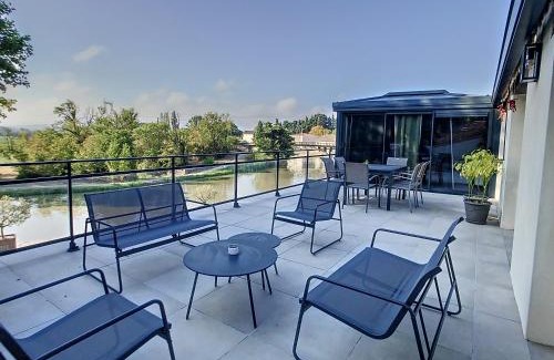 La Redorte Apartment | La terrasse du Canal, appartement pour 5 personnes