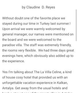 Islamlar Villa | LA VILLA CELINE- XLarge villa complete privacy in nature, pool with wonderful view