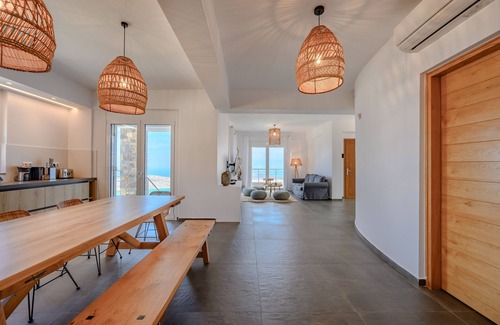 Kounelion Villa | La villa-Havgas for 10 , pool , Elounda Crete