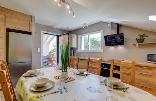 Vougy Apartment | La Vougerotte - Terrasse Vue Montagnes