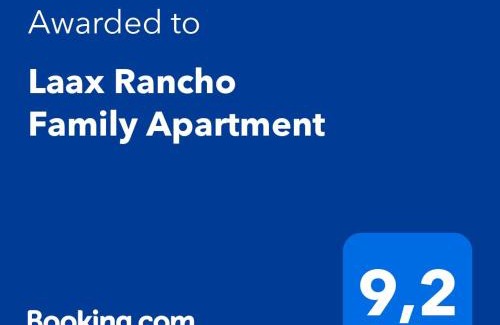 Laax Apartment | Laax Rancho Family Apartment