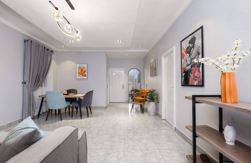 Wuse 2 Apartment | Lafeya Oasis- cozy bohemian style residence in the heart of wuse 2