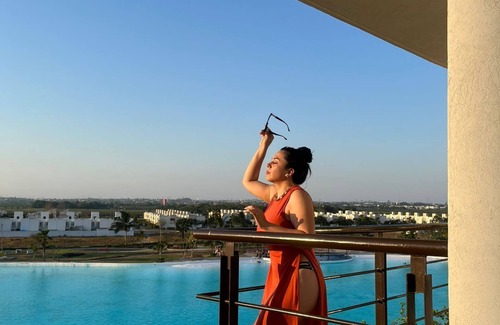 Veracruz Apartment | Lagoon view, artificial beach, practice rowing