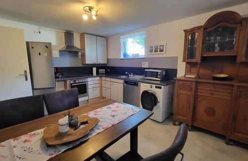 Rhein-Lahn-Kreis District Apartment | Lahnhöhen close to nature - two-room apartment, fireplace, garden, electric charging station
