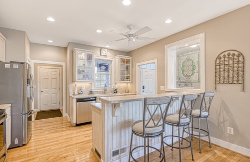 Mineral House | Lake Anna Waterfront Oasis with a firepit and boat dock