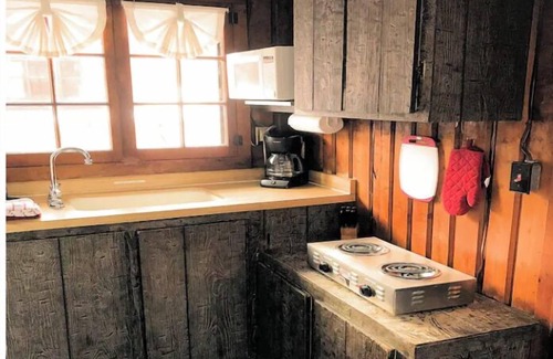 West Branch Cabin | Lake Front Log Cabin 5 with a Great Deck- ATV Friendly!