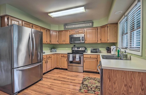 Lake Placid House | Lake Placid Gem w/Patio & Views < 1 Mi to Beach!