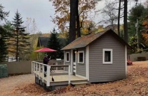 Poultney Cabin | Lake St Catherine Cabin For Two with deck and lake access