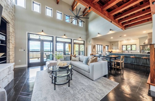 Point Venture House | Lake Travis Lakefront Home, newly renovated, POOL/SPA, boat launch & beach!