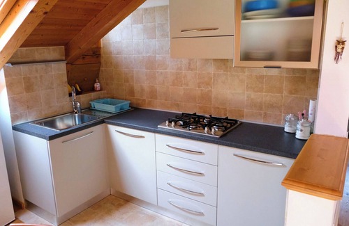 Auronzo di Cadore Apartment | Lake view attic room