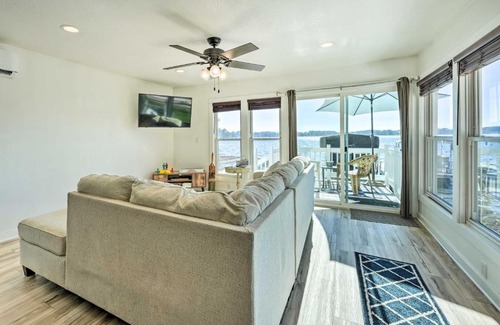 Angola House | Lakefront Angola Retreat with Swimming Area!
