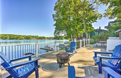 Battle Creek House | Lakefront Battle Creek Home with Fishing Dock!