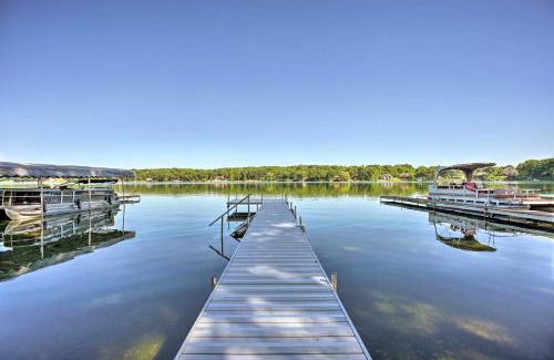 Battle Creek House | Lakefront Battle Creek Home with Fishing Dock!