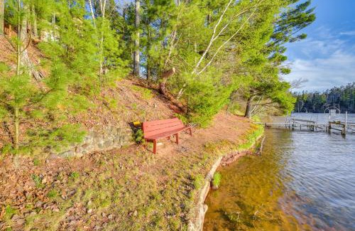 Markville House | Lakefront Cabin with Dock, Fire Pits in Danbury!