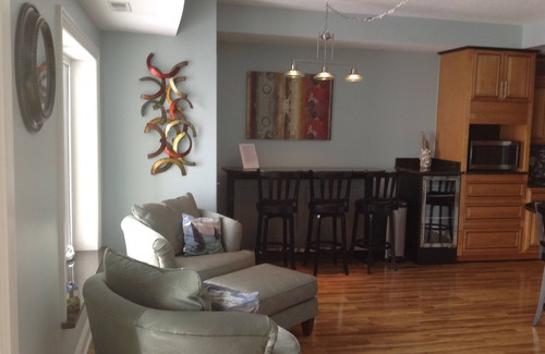 Geneva-on-the-Lake Condo | LAKEFRONT CONDO #309 2BR/2BA-private balcony, private beach and wine tours!