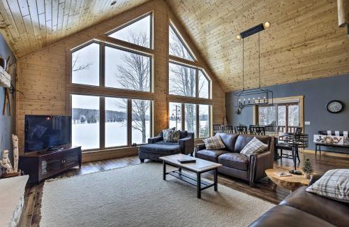 Iron River House | Lakefront Cottage in Iron River 3 Mi to Skiing!