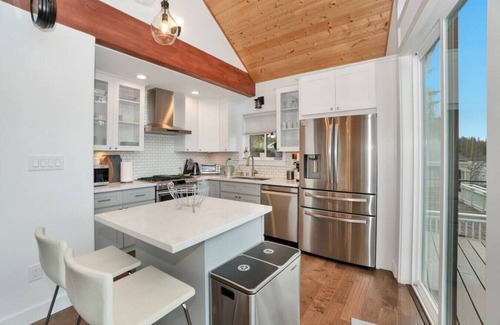 Warm Beach House | Lakefront Dreams | Kayaks, Private Dock, Views!