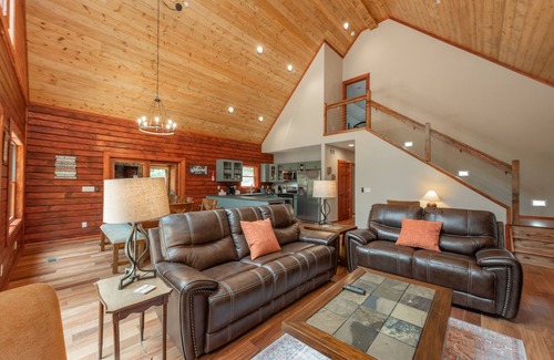 North Glade Hills House | Lakefront Escape: Lakefront, Dogs Welcome, Dock Slip, Hot Tub!