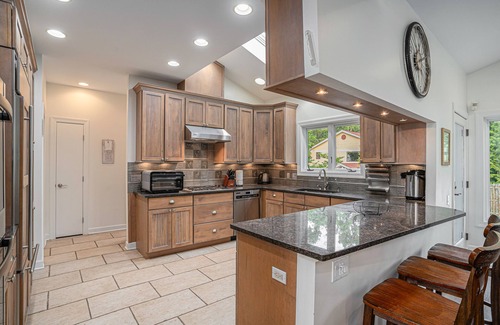 Michiana House | Lakefront getaway with lake views, private pool, game room & custom golf cart