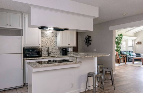 Comanche Trail House | Lakefront Home with Lake Views, Boat Dock, Sand Volleyball and Optional Bar and Game Room