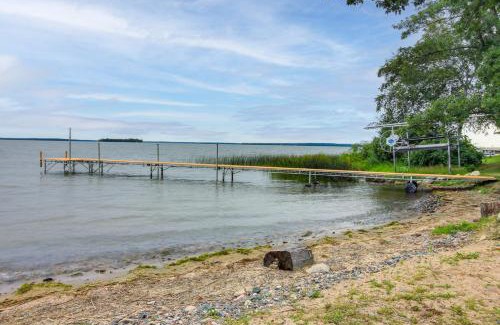 Walker House | Lakefront Home with Private Dock about 15 Mi to Walker