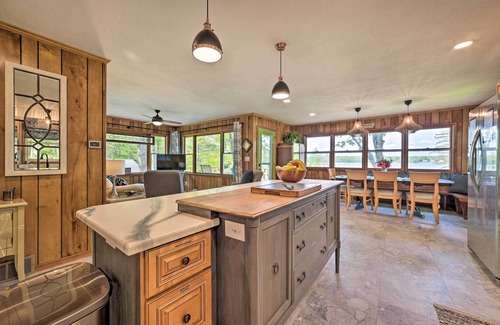 Kalkaska Cottage | Lakefront Kalkaska Home Near Snowmobile Trails!