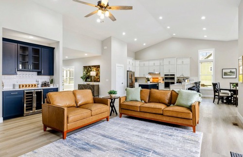 Bumpass House | Lakefront Lake Anna with Cove, Dock, Deck, Hot Tub