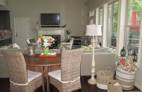 Seneca House | Lakefront Lake Keowee Home with flat lawn & private dock. 14 miles to Clemson!