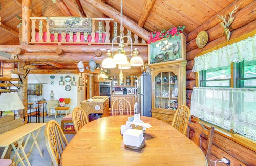 Rogers Township Cabin | Lakefront Retreat w/Dock & Yard in Remer!