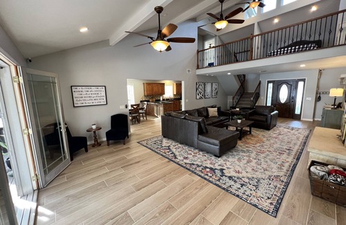 Brownwood House | Lakefront Retreat with Pool, on site Private Boat Ramp and 2 slip dock.
