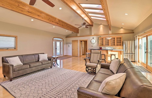 Romulus House | Lakefront Romulus Retreat w/Private Dock!