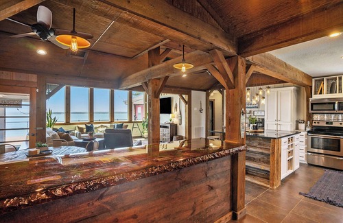 Lake Whitney House | Lakefront Sunset Views