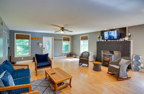 West Sand Lake House | Lakefront West Sand Lake Home with Beach Access!