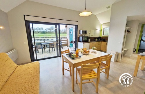 Villiers-Charlemagne Cottage | Lakeside Chalet with Private Fishing Dock, Terrace, and Game Room - 5-7 Guests