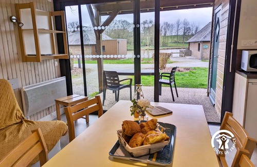 Villiers-Charlemagne Cottage | Lakeside Fishing Chalet for 4-6 Guests with Private Dock, Terrace, and Family Amenities