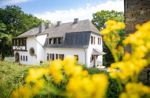Kurrenberg House | Landhaus Karbach komplett oder einzelne Wohneinheiten Villa inkl Sauna bzw Waldhäuschen