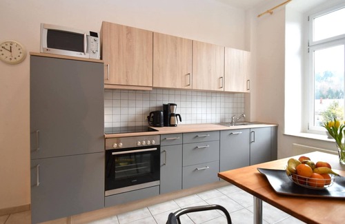 Borstendorf Villa | Large apartment in a villa with garden in Borstendorf