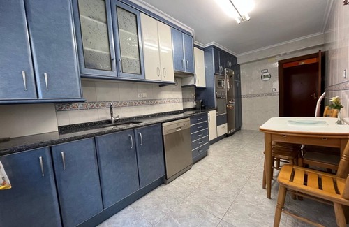 Gijon-Este Apartment | Large apartment with terrace, ideal for families or groups. Park next door.